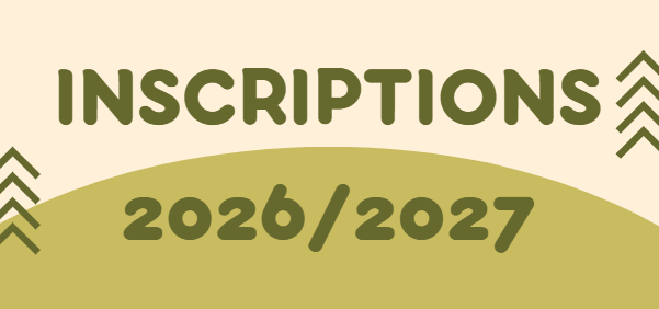 INSCRIPTIONS 2026/2027