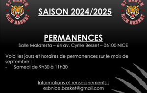 PERMANENCE 2024/2025