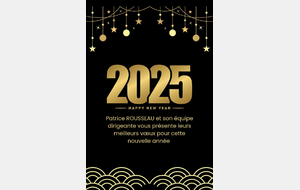 Bonne année 2025