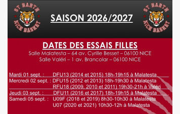 Essais Filles